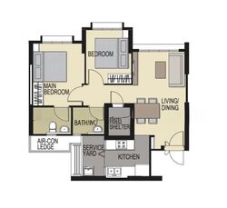 Blk 878B Tampines Greenforest (Tampines), HDB 3 Rooms #568113891
